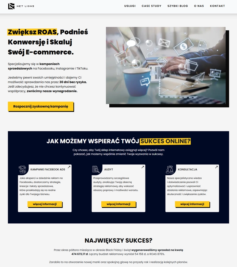 Autorskie rozwiązanie - WordPress